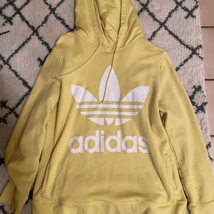Yellow Adidas Hoodie